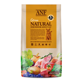 ANF - 6FREE - Thức ăn hạt hữu cơ cho mèo trưởng thành 2kg